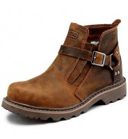 Shoes Outdoor / OfficeCareer / PartyEvening / Athletic / Casual Leather Boots Brown