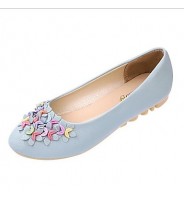 Women's Shoes Patent Leather Flat Heel Round Toe Flats Casual More Colors available
