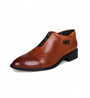 Shoes Leather OfficeCareer / Casual Boots OfficeCareer / Casual Flat Heel Black / Brown