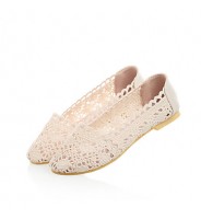 Women's Shoes/ Leatherette Flat Heel Comfort Flats Outdoor / Dress / Casual Black / Brown / Beige