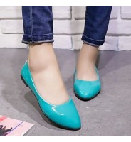 Women's Shoes Flat Heel Pointed Toe Flats Dress Black / Blue / Yellow / Pink / Purple / Red / White / Beige