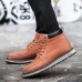 Shoes Outdoor / OfficeCareer / PartyEvening / Casual Synthetic Boots Black / Brown