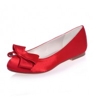 Women's Shoes Satin Flat Heel Round Toe Flats Wedding/Party & EveningShoes More Colors available