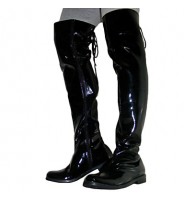 Shoes Outdoor / OfficeCareer / PartyEvening / Dress / Casual Patent Leather Boots Black