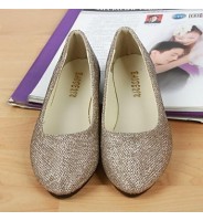 Women's Shoes Flat Heel Pointed Toe Flats Casual Gold